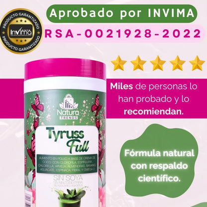 Tyruss Full - Equilibra tus hormonas. Eleva tu energía.