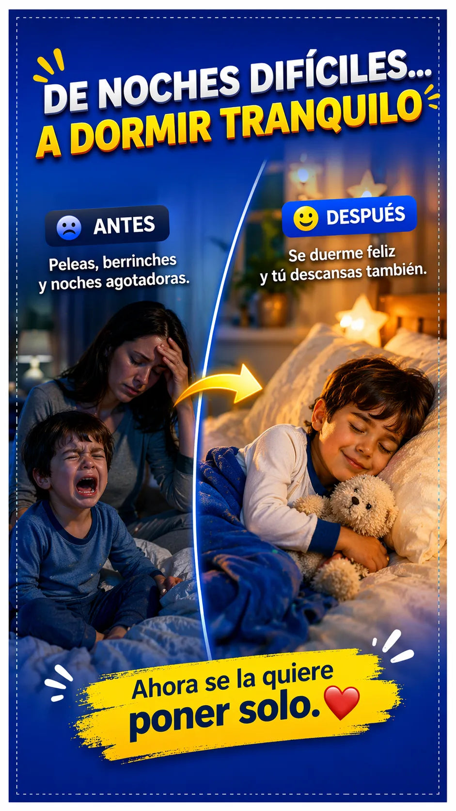 Pijama Piel de durazno Mario Bross Niño