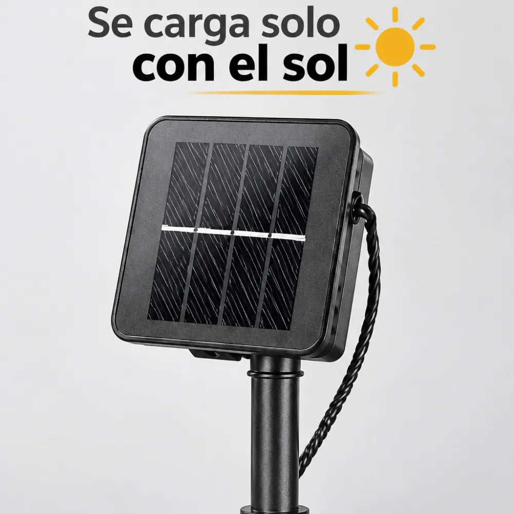 Instalacion Guirnalda De Libelulas Solar