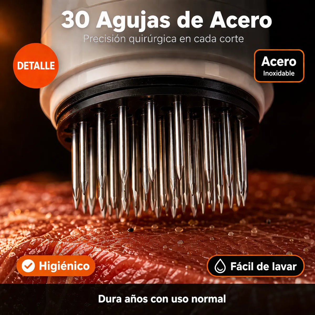 INYECTOR DE SALSAS PARA CARNES