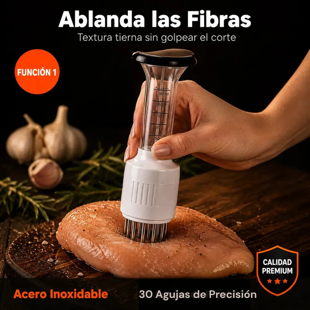 INYECTOR DE SALSAS PARA CARNES